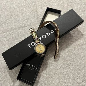 Tokyo Bay A Stitch in Time Wrap Watch